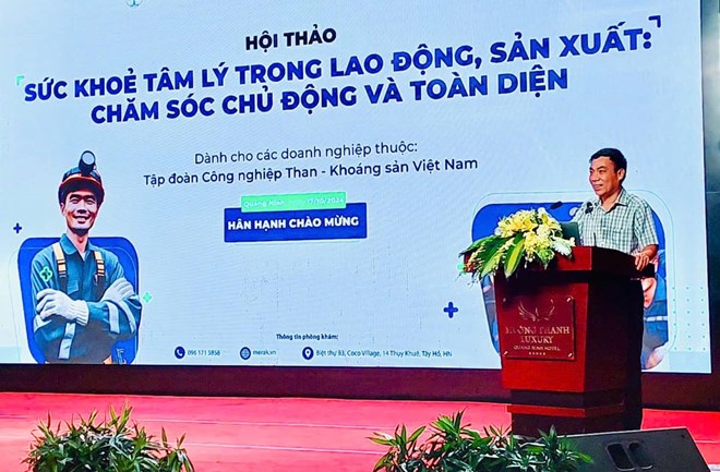 Hội thảo Chăm sóc sức khỏe tâm lý cho người lao động ngành Than